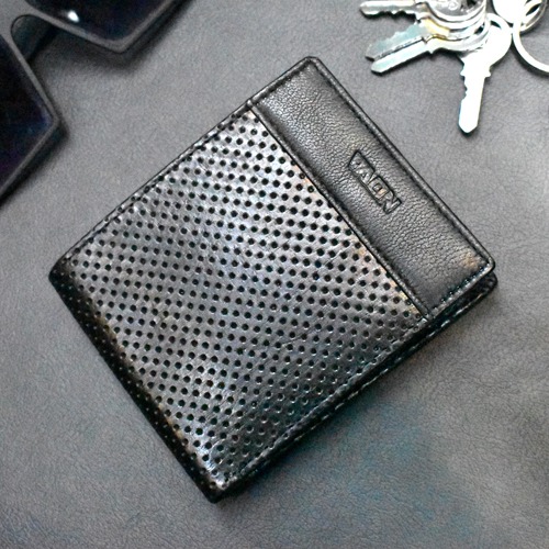 Casual Black Genuine Leather Wallet | Black Genuine Leather Wallet | Leather Wallet for Men | Wallets Men Leather | Men's Wallet