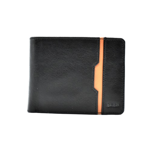 Elan Bi-fold Card Men's Leather Wallet | Leather Wallet for Men| Card Slots | Coin Pocket | Currency Slots | ID Slot