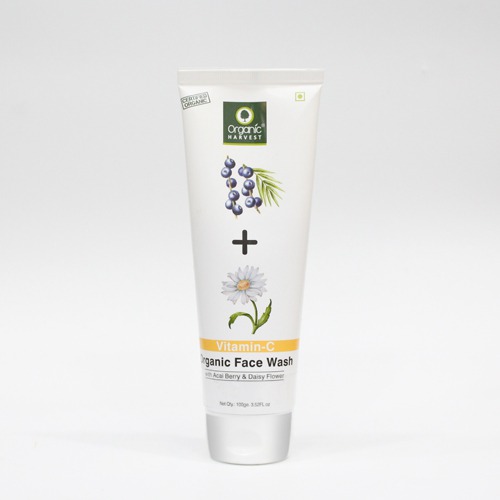 Organic Harvest Skin Illuminate Vitamin C Face Wash For Tightening, Whitening & Brightening Skin