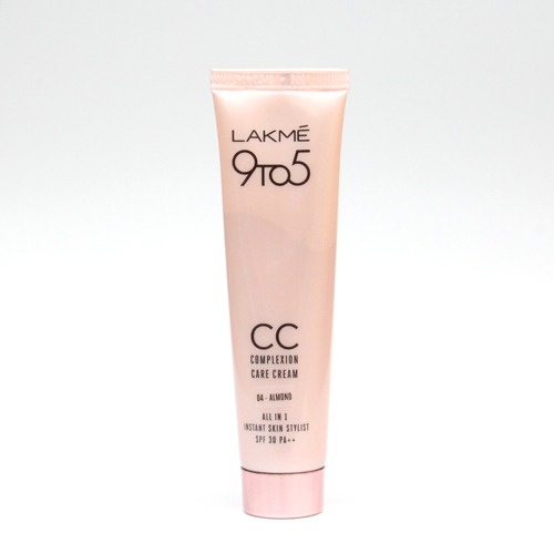Lakme 9 to 5 CC Cream - ALMOND SPF 30, Conceals Dark Spots & Blemishes, 30 g