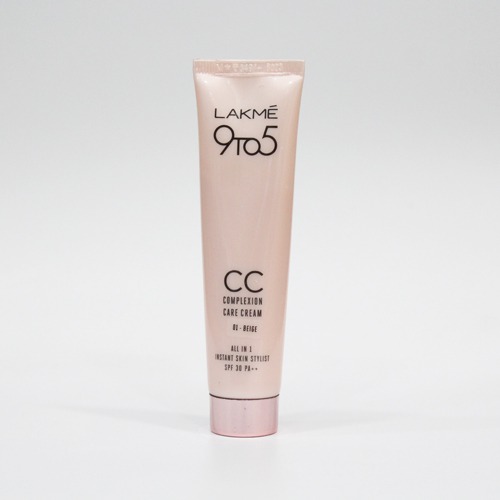Lakme 9 to 5 CC Cream - BEIGE | Conceals Dark Spots & Blemishes, 30 g