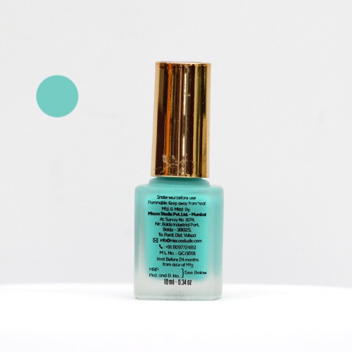 Miscos Green Belt Nail Lacquer Matte | Nail Lacquer