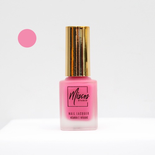 Miscos Charming Pink Nail Lacquer Matte | Pink Colour Nail Polish