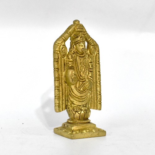 Brass Tirupati Balaji Idol For Puja