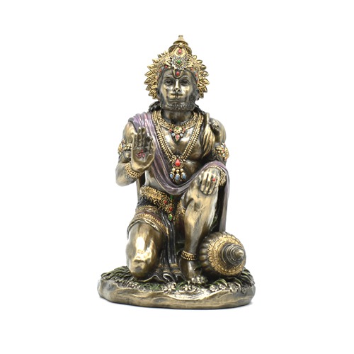 Maankind Hanuman Ji Idol Hanuman Bajrangbali Statue Murti Idol for Home Office Decor Gift Puja Ghar