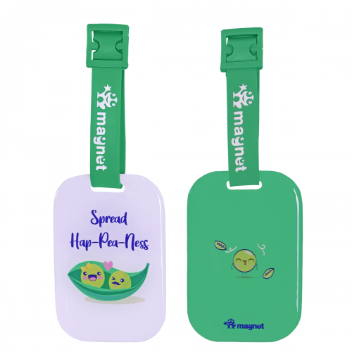 Cutilicious Happiness Bag Tag | Luggage Tags for Trolley, Suitcase, Backpacks