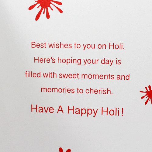 Happy Holi May Your Life Be Filled With Colors And Joy Card