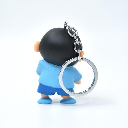 Shin Chan Singing Keychain  | Shinchan Friends and Family Cartoon Character Plastic Keychain For Car Bike School Bags Office Keychain and  Key ring