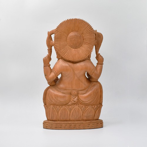 Sandal Wood Ganesha Statue For Home Decor