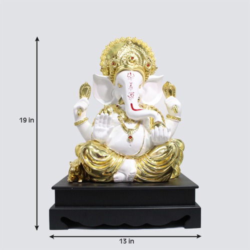 Pagadi Ganesh Idol For Home and Office Decor