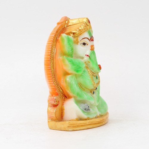 Green Pan  Lord Ganesh Idol For Home & Office Decor