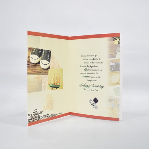 Its a Joy to Wish you a Birthday as Amazing as You Dear Son Greeting Card
