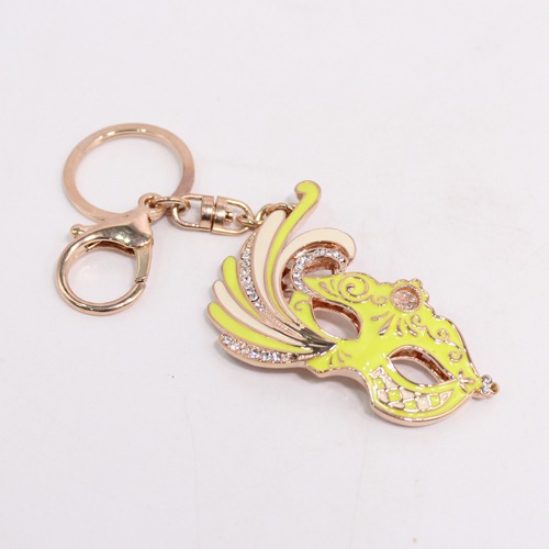 Charm Ventian Mask Keychain | Premium Stainless Steel Keychain For Gifting With Key Ring Anti-Rust | For Car Bike Home Keys for Men and Women