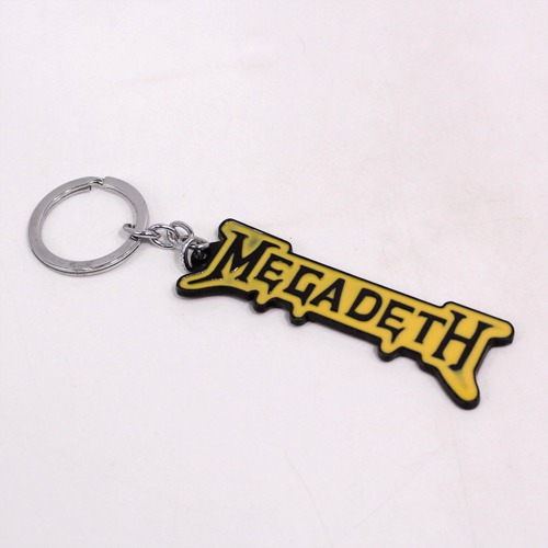 Megadeath Keychain | Premium Stainless Steel Keychain For Gifting With Key Ring Anti-Rust | For Car Bike Home Keys for Men and Women