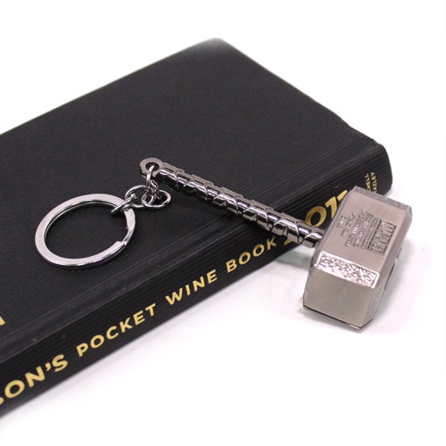 Marvel Series Thor Hammer With Rechargeable Cigarette Lighter Keychain | Lighter With Keychain