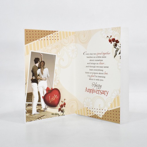 On Our Anniversary with All My Love | Greeting Card
