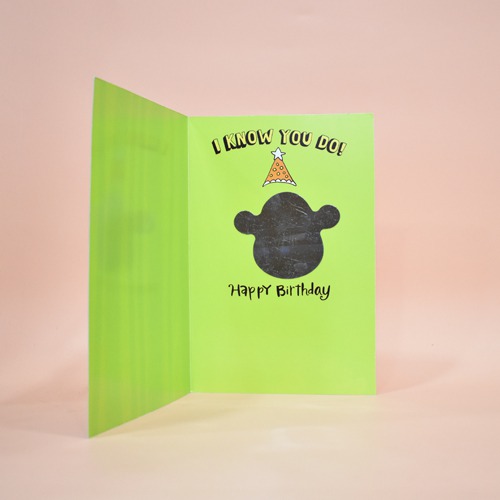 Don't You Just Love Those Silly Cards with Monkeys in Birthday Hats