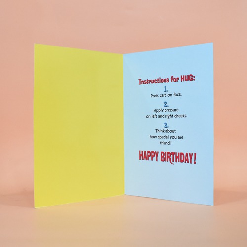 Sending You an Actual Hag On Your Birthday | Greeting  Card