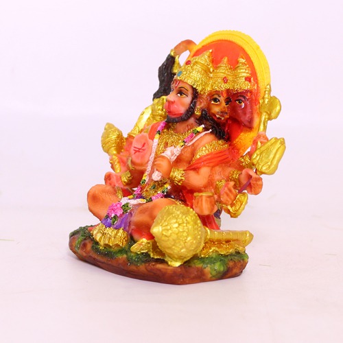 Panchamukhi Hanuman Ji Statue Panchmukhi Five Face Hanuman Bajrangbali for Home and Office