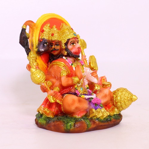 Panchamukhi Hanuman Ji Statue Panchmukhi Five Face Hanuman Bajrangbali for Home and Office