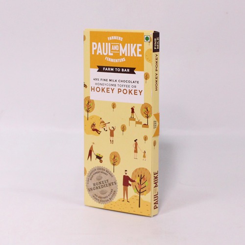 49% Fine Milk Chocolate Honeycomb Toffee Or Hokey Pokey| Paul And Mike
