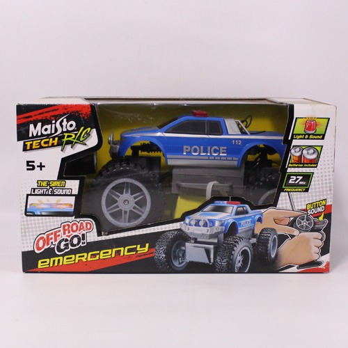 Maisto Off Road Emergency and Jr Police Blue