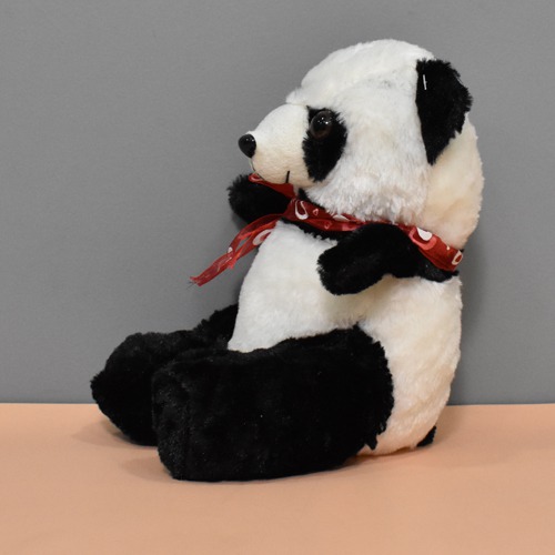 Fuffly Panda Sitting Soft Toy For Kids