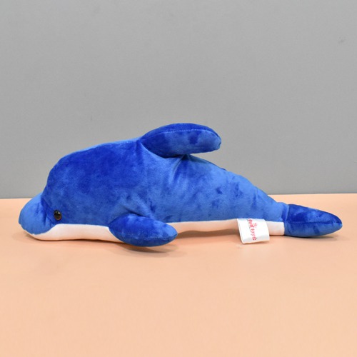 Skin Friendly Ultrasoft 45 cm Dolphin Soft Toys Animal Plush Toy, Stuffed Lovable Huggable Cute Soft Toy for Kids
