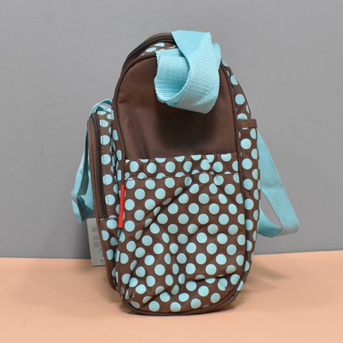 Blue and Brown Baby Dipper Hand Bag