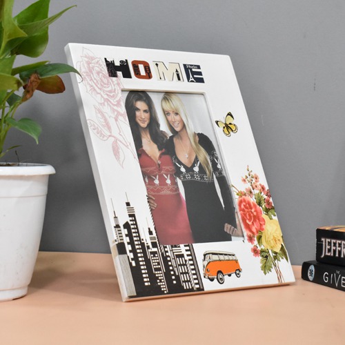 Simple HOME Wooden  Table Top Photo Frame for Home Decor