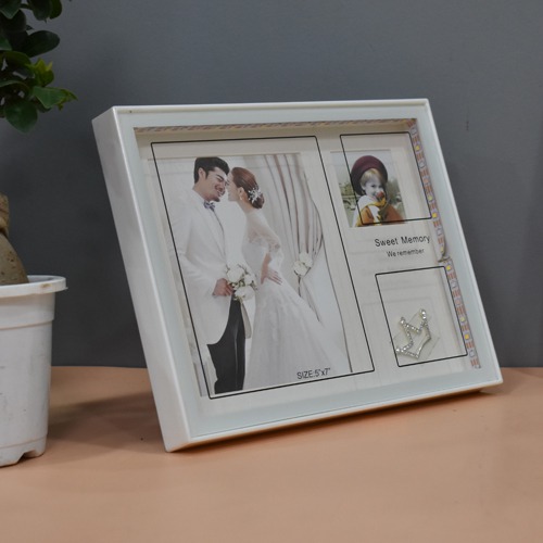 Sweet Memories Couple Wooden Table Top Photo Frame For Home decor ( Photo Size: 5 x 7 inches)
