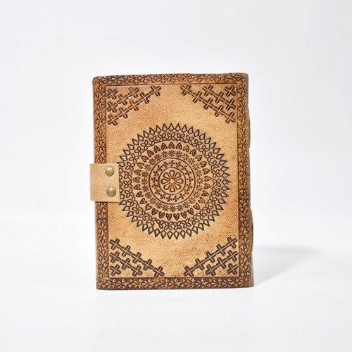 Owl Design Leather Handmade Note Book |  Handmade  Diary | Pocket Diary | Notebook | Diary | Personal Diary