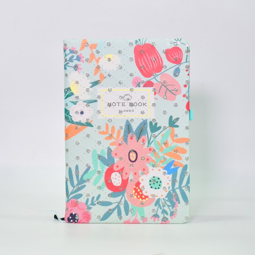 Sparkle Flower Note Book | Notebook | Diary | Personal Diary | Home And Office Use