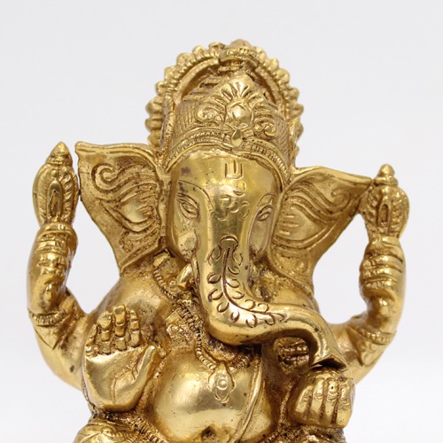 Brass Lord  Ganapti Murti For Home & Office Decor