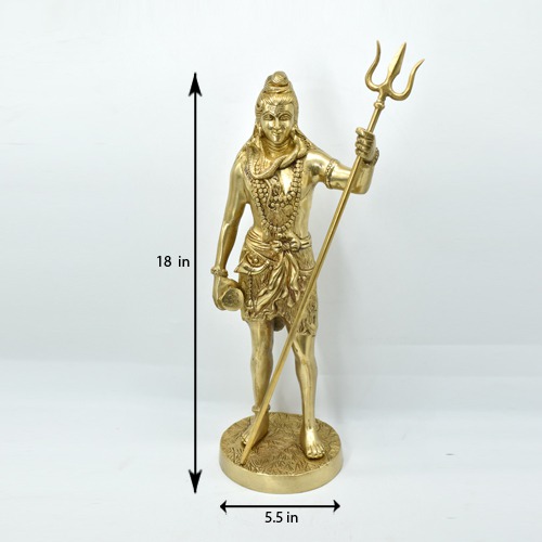 God Shiva Shankar Bhagwan Standing Shiv Idol Sculpture Statue Murti