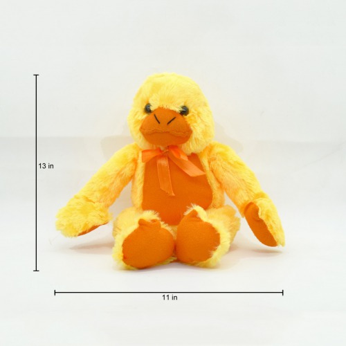 Yellow -Mini Hug Duck Soft Toys | Washable Soft Toy For kids