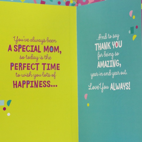 Mom You Are Respected , Admired Valued And Loved Greeting Card | Mother's Day Greeting Card