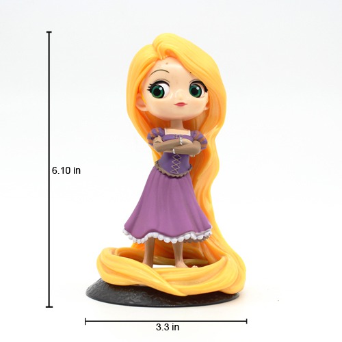 Tangled Rapunzel Long hair Figure Showpiece