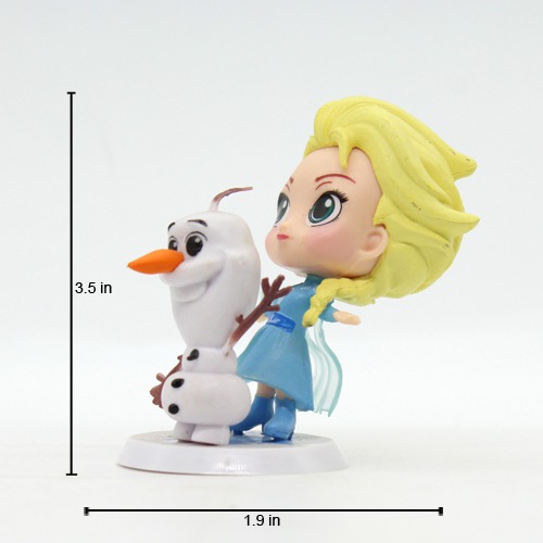 Disney Frozen Elsa And Olaf Showpiece