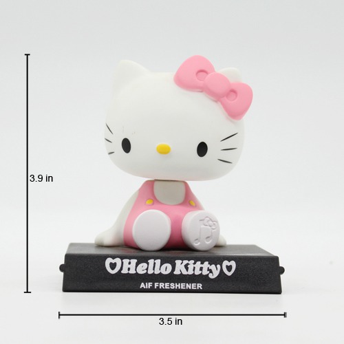 hello Kitty Pink Figure Bobble Head with Mobile Holder