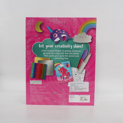 Foil And Glitter Art Kit | Activity Kit For Kids
