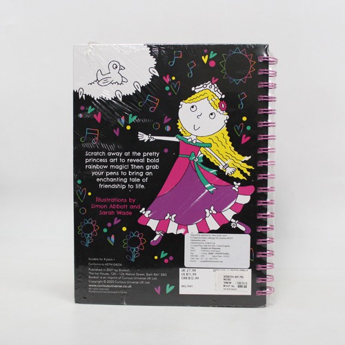 Scratch Art Princesses Activity Book | For Kids