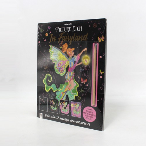 Picture Etch: In Fairyland | Activity Books | Magic | Mystical | Fairy tales