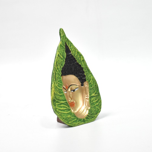 Orange 3D Buddha Small Size | Gautam Buddha Idol Statue for Home | living room | study room | Gifting items Decorative Showpiece