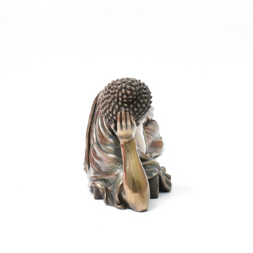Relaxing Buddha Showpiece Statue | Buddha Statue for Table Decor, hand buddha figurine Decorative Showpiece Decorative Showpiece
