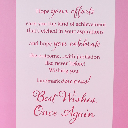 Bunch of Best Wishes For Big Achievement | Best Wishes Greeting Card