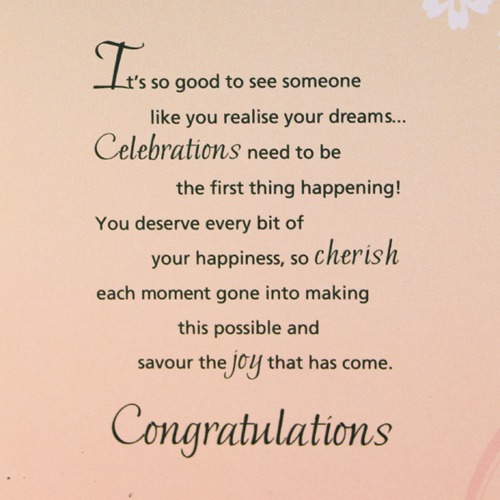 It's Your Special Day Congratulation | Congratulation Greeting Card