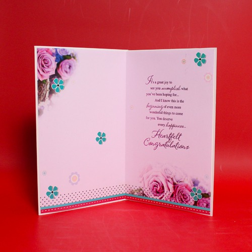 Congrats On Your Special Day | Congratulation Greeting Card