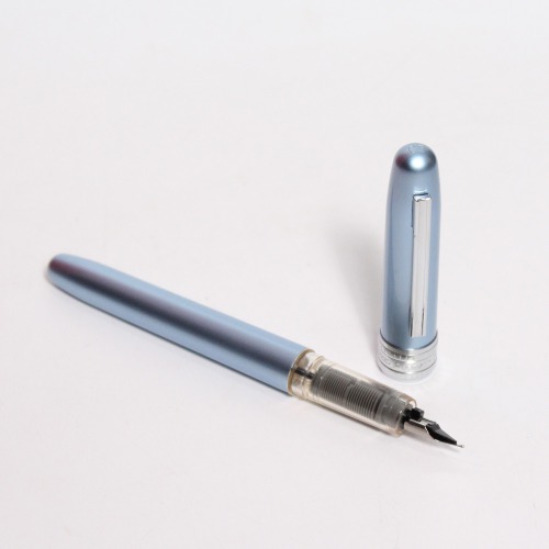Platinum Fountain Pen, Plaisir Medium Nib, Pacific Blue