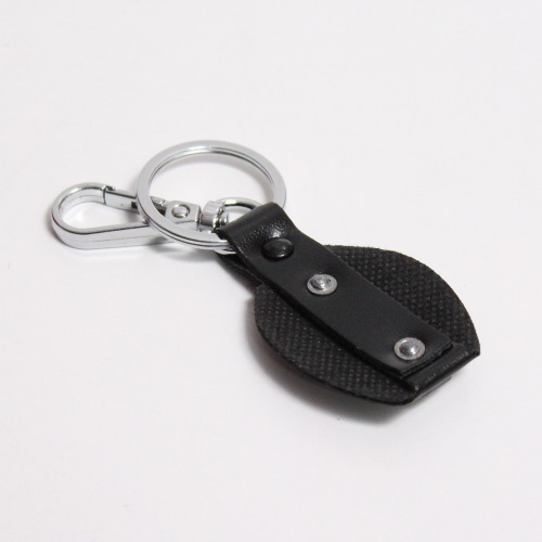 Iron Man Metal Leather Keychain W/ Snap Hook Key Chain Clip Key Ring Key Chain